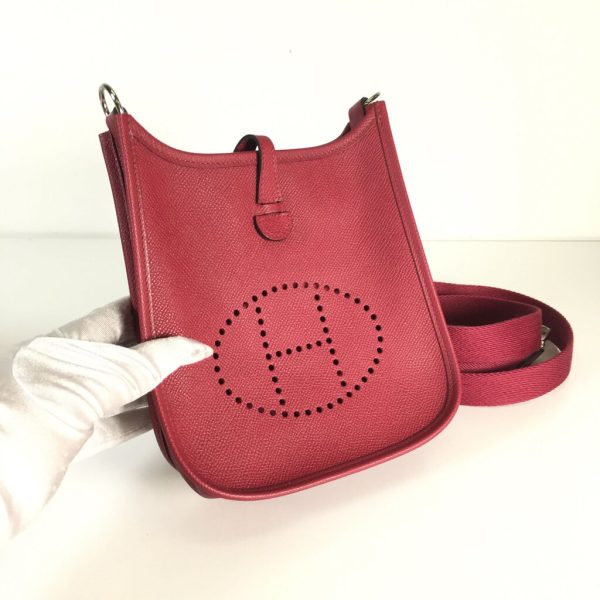 Hermes Evelyne TPM (Rouge Grenat) Sale