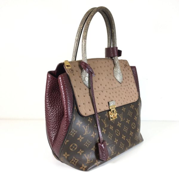 Louis Vuitton Majesteux Python Mm Bordeaux Online now