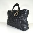 Dior Lady Dior Large Tote Black shw Online Hot Sale