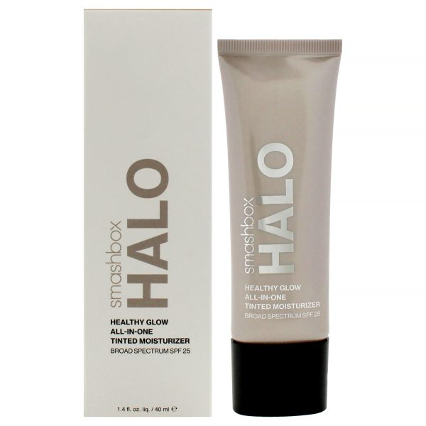 Halo Healthy Glow All-In-One Tinted Moisturizer SPF 25 - Medium by SmashBox for Women - 1.4 oz Makeup Cheap