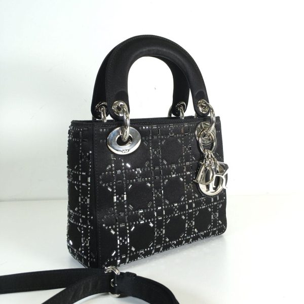 Dior Lady Dior Mini Strass Online Hot Sale