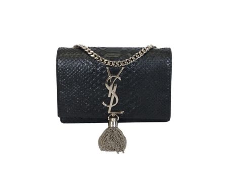 Saint Laurent Kate Python Tassel Bag Online now