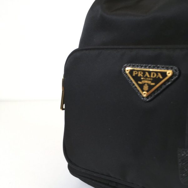 Prada Duet Re-Nylon Bucket Bag For Cheap