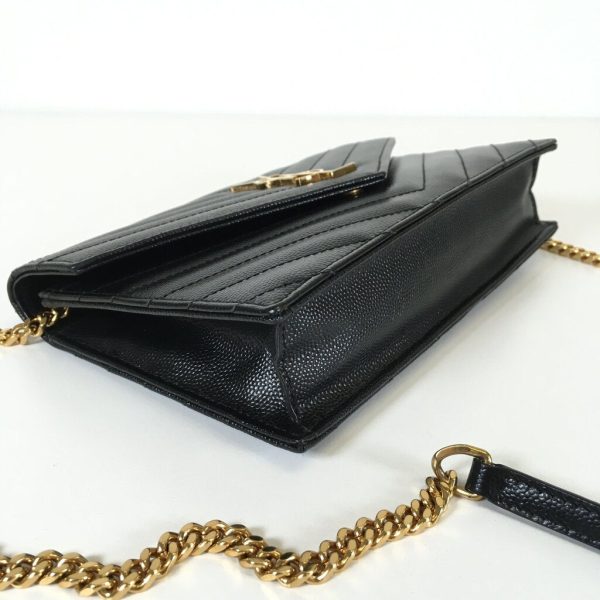 Saint Laurent (YSL) Envelope Chain Wallet Bag Online Sale