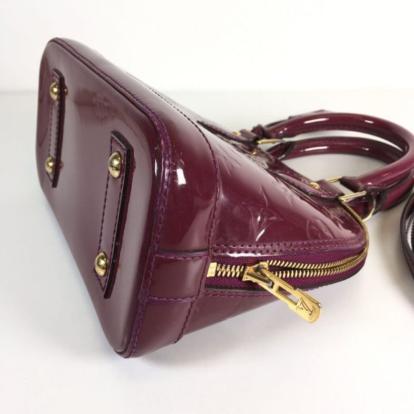 Louis Vuitton Alma BB Vernis Purple Sale