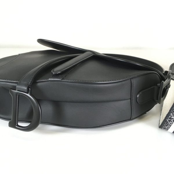 Dior So Black Saddle with Strap Cheap