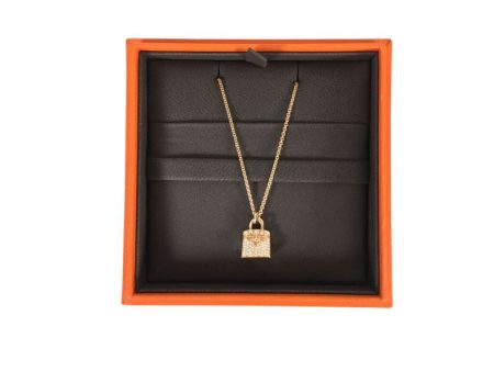 Hermes Kelly Diamond Necklace Online now