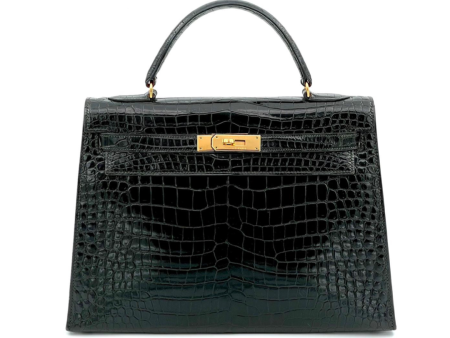 Hermès Vintage Crocodile Kelly Online Hot Sale