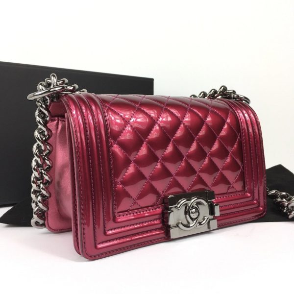 Chanel Small Patent Boy Online