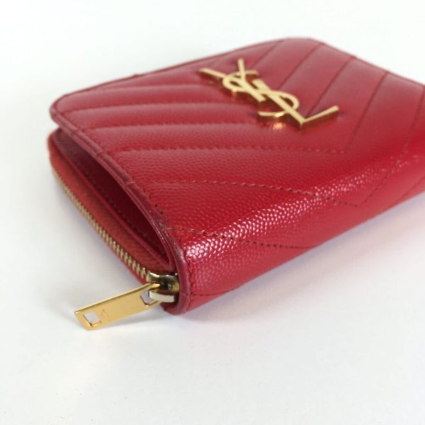 Saint Laurent Compact Wallet For Discount