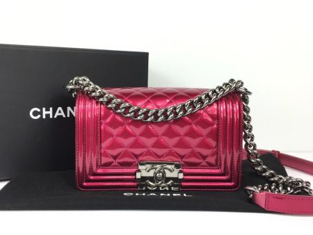 Chanel Small Patent Boy Online