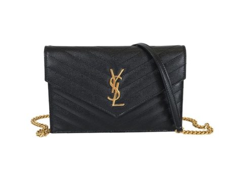 Saint Laurent (YSL) Envelope Chain Wallet Bag Online Sale