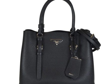 Prada Saffiano Leather Double Tote For Cheap