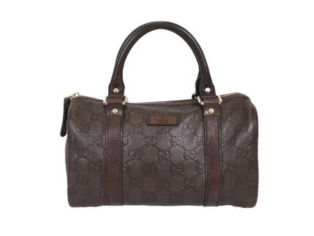 Gucci Mini Boston Bag Burgundy on Sale