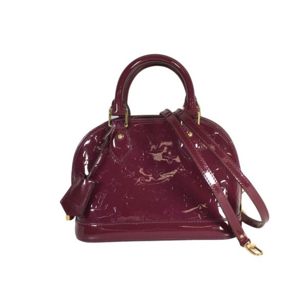 Louis Vuitton Alma BB Vernis Purple Sale