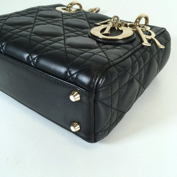 Lady Dior Mini Black GHW Online