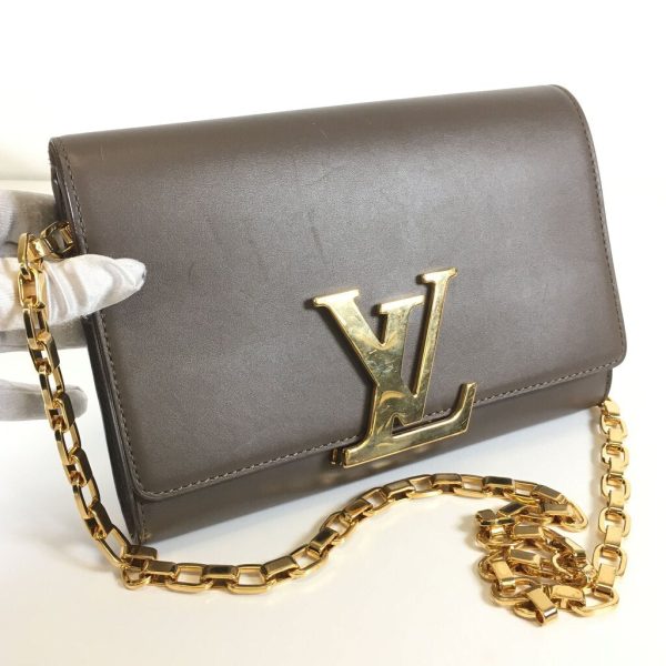 Louis Vuitton Chain Clutch For Sale