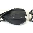 Dior So Black Saddle with Strap Cheap