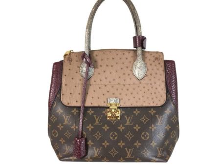 Louis Vuitton Majesteux Python Mm Bordeaux Online now