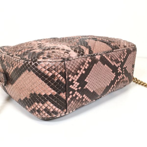 Gucci Python Marmont Camera Bag Online Sale