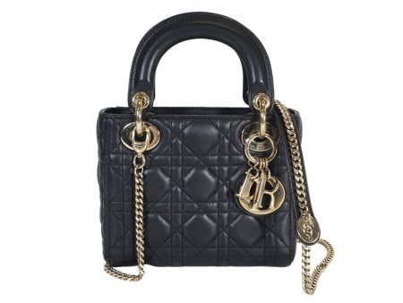 Lady Dior Mini Black GHW Online