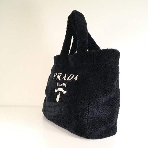 Prada Terry Cloth Tote For Cheap