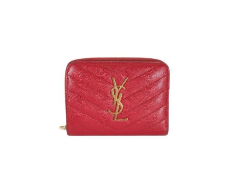 Saint Laurent Compact Wallet For Discount