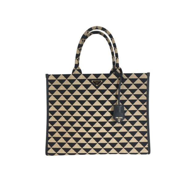 Prada Symbole Jacquard Tote Sale