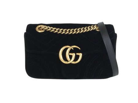 Gucci Marmont Velvet Bag For Discount