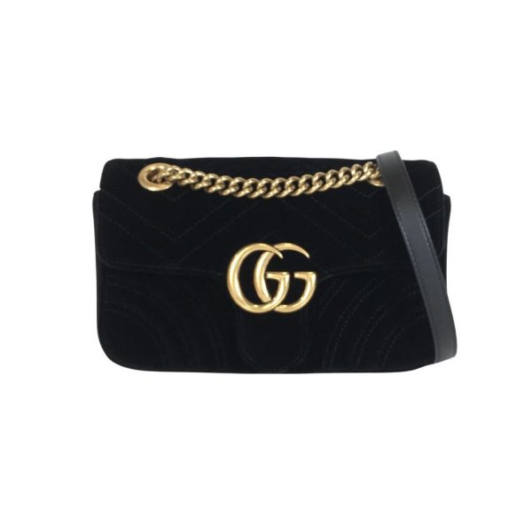 Gucci Marmont Velvet Bag For Discount