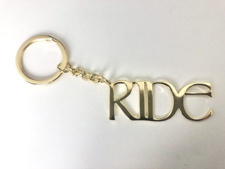 Ride Keyring - Gold Hot on Sale