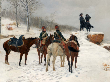 Cavalry in the Snow Christmas Card Pack Discount