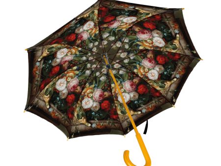 Vase of Flowers with an Ear of Corn Stick Umbrella Hot on Sale