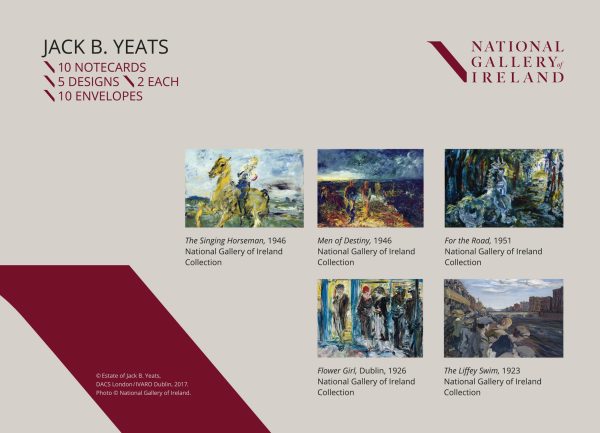 Jack B. Yeats Notecards - Set of 10 on Sale