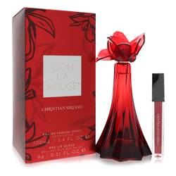 Christian Siriano Ooh La Rouge Eau De Parfum Spray + 0.21 oz Red Lip Gloss By Christian Siriano on Sale