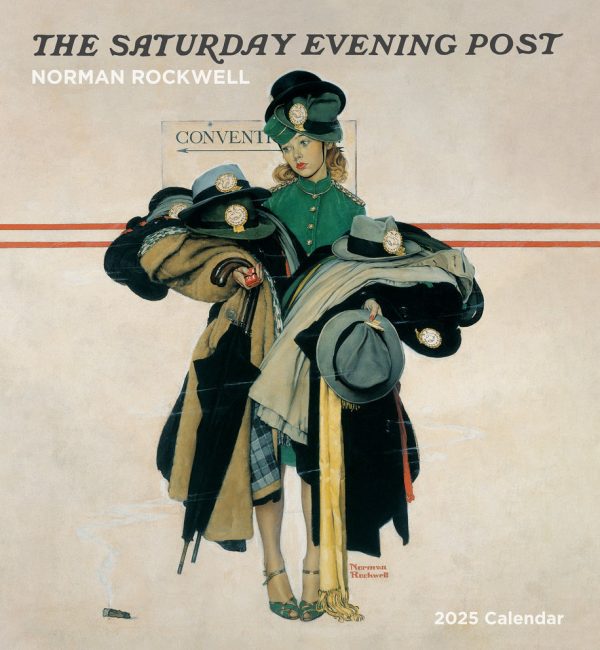 Norman Rockwell: The Saturday Evening Post 2025 Wall Calendar Online Sale