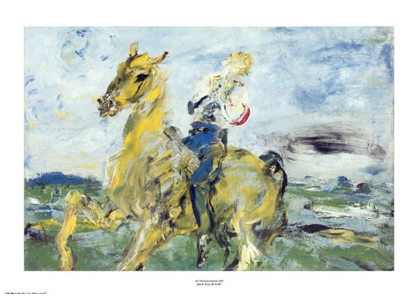 The Singing Horseman Art Print on Sale