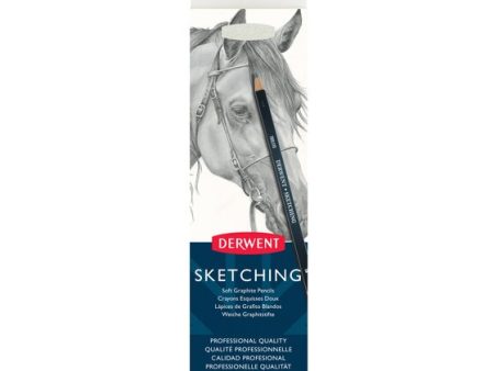 Sketching Pencils - Tin of 6 For Sale