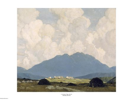 A Connemara Village Art Print Online now