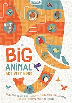 The Big Animal Activity Book: Fun, Fact-filled Wildlife Puzzles for Kids to Complete: 1 (Big Buster Activity)   7-9yrs Sale