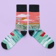 Lighthouse & Cliffs Socks Fashion