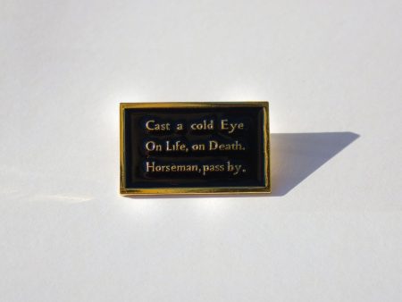 Yeats Pin Sale