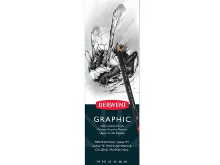 Graphic Pencils - Tin of 6 For Cheap