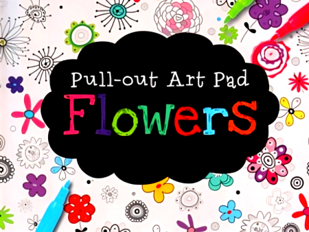 Pull Out Art Pad Flowers For Discount