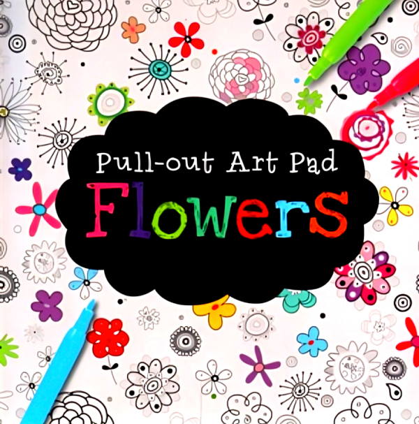 Pull Out Art Pad Flowers For Discount