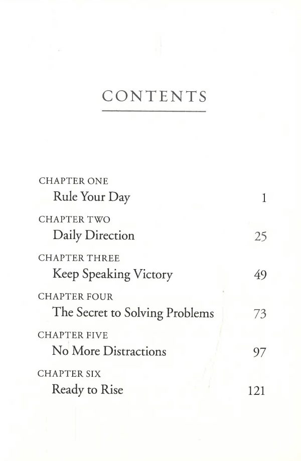 Rule Your Day: 6 Keys to Maximizing Your Success and Accelerating Your Dreams Cheap