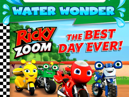 The Best Day Ever! (A Ricky Zoom Water Wonder Storybook) Online Sale